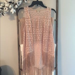 Boho Fringe Vest